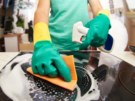 Professional rug cleaning process for a home in West Ealing